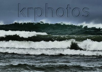 Wall of water, a photograph by Kristin Rongve